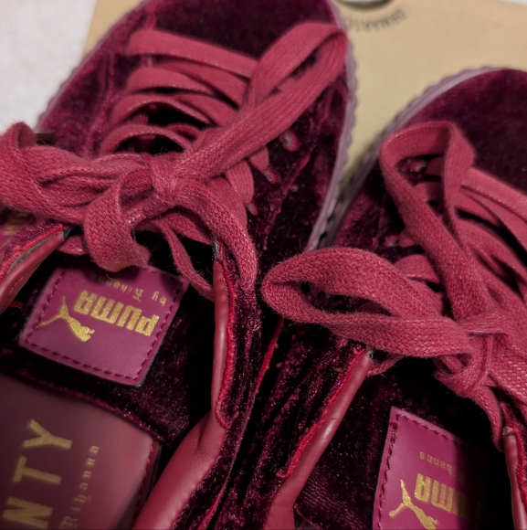 Puma x FENTY Red Velvet Creepers - Picture 4 of 5